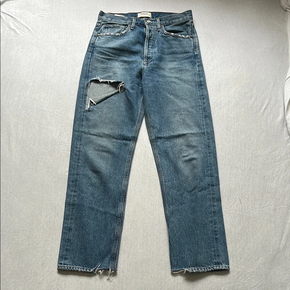 Agolde 90s, Mid Rise, Loose Fit, color Portal, size 25_2